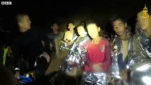 Tayland'da mağarada mahsur kalan çocukların yeni görüntüleri yayınlandı