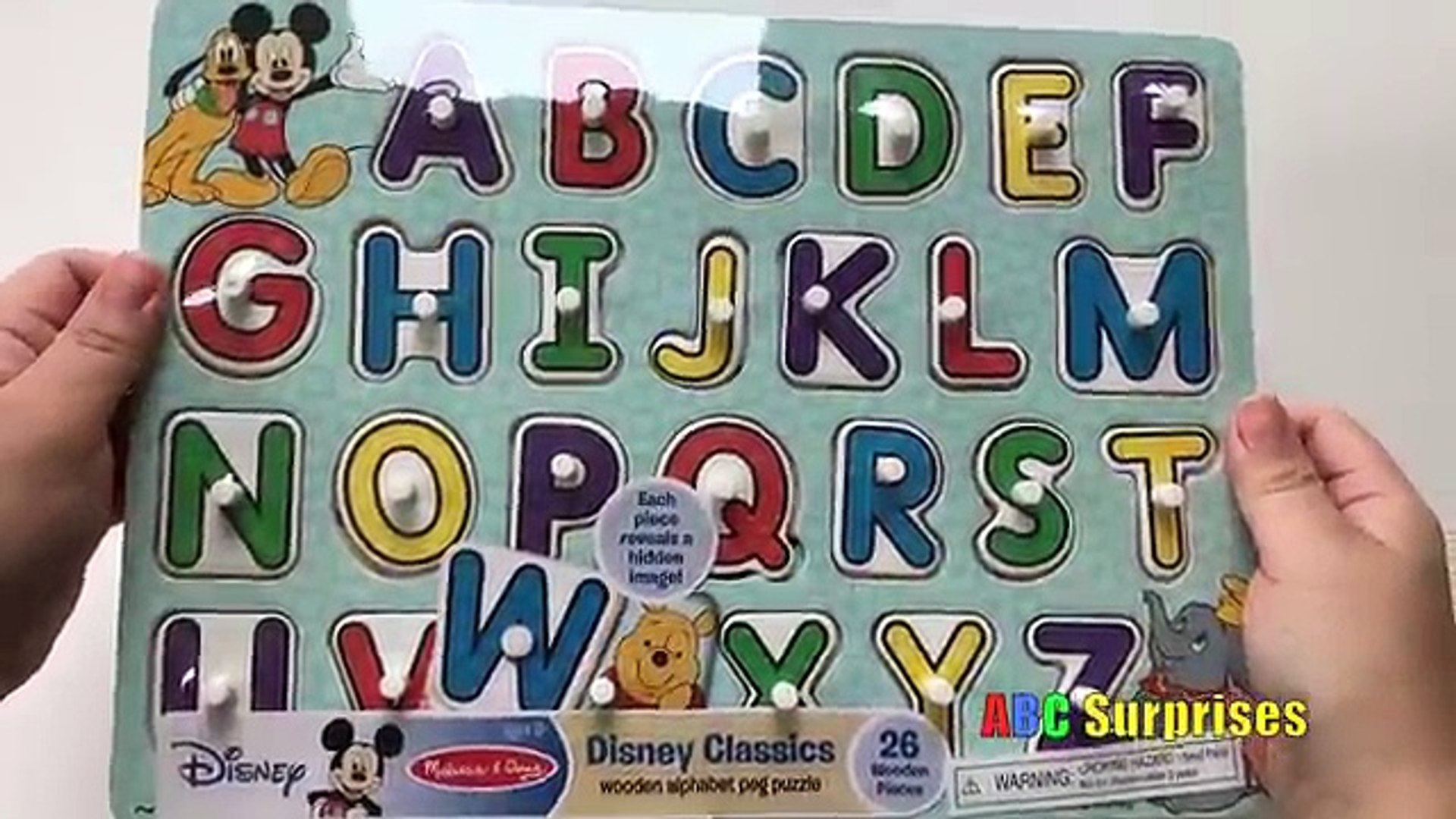 Disney sales alphabet puzzle