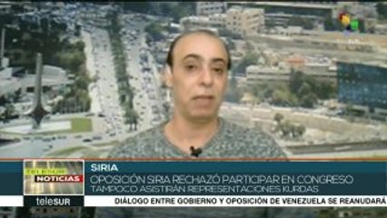 El 29-E inicia en Rusia el Congreso Nacional Sirio por la paz