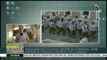 Recuerda pueblo cubano a José Martí a 165 años de su nacimiento