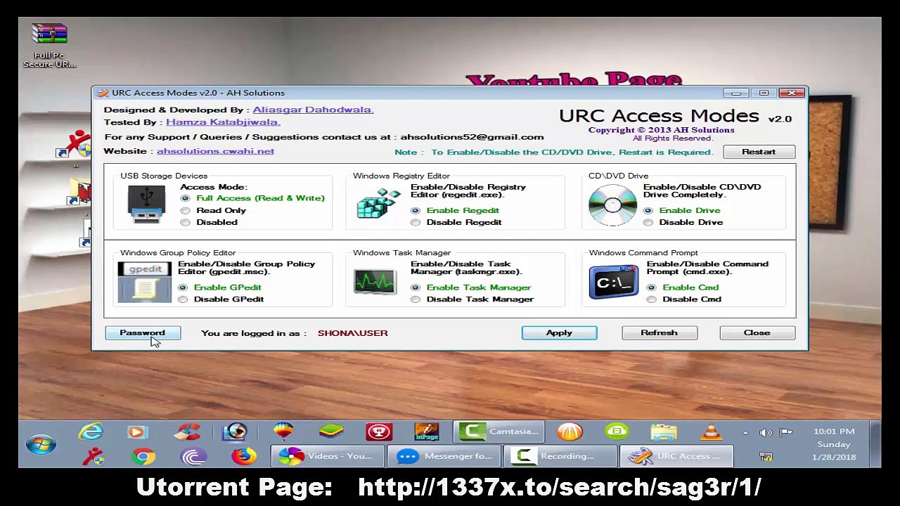 How To Lock and Unlock Your Pc  Apne Computer ki Complete Privacy Kese Lagae
