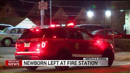 Newborn Baby Girl Left at Fire Station in Chicago
