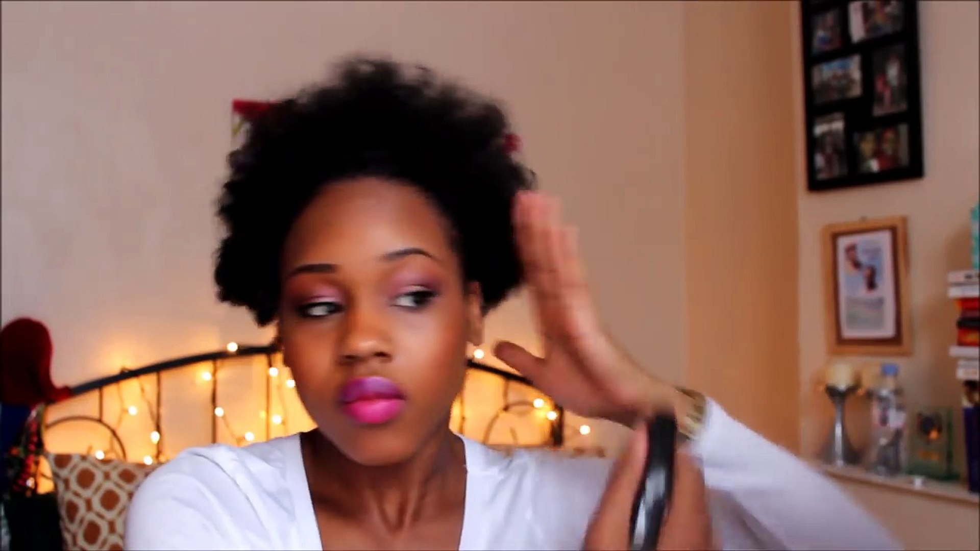 21 Four Quick Easy Styles For Short Natural Hair Video Dailymotion