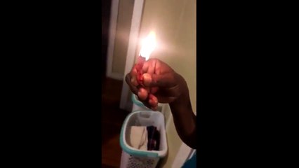 Using Hot Cheetos As A Candle