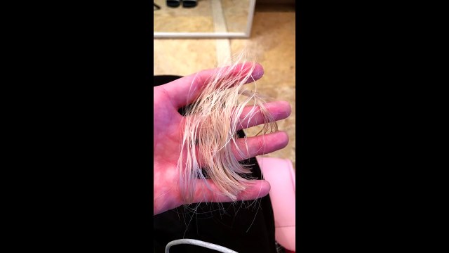 Katy Perry getting her hair cut - Katy Perry unveils dramatic Miley Cyrus shaved hairdo