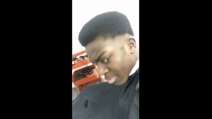 Barber Leaves Halfway Through Haircut - His barber left him halfway through his haircut