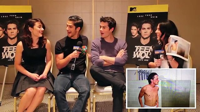 Teen Wolf Guess the Wolf Abs Quiz with Tyler Posey, Dylan OBrien & Crystal Reed