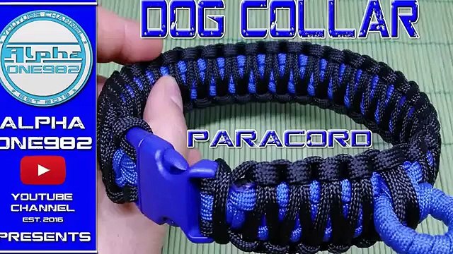 EPIC Paracord Dog Collar 2017 How To Make