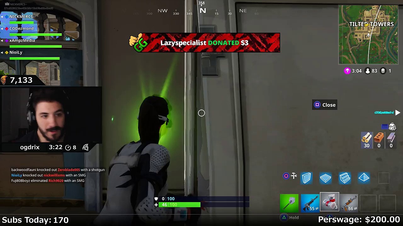 Fortnite #0534: "frog man"