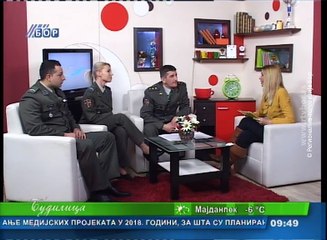 Budilica gostovanje (kapetan Igor Tasev, vodnik Marija Bogataj Vasović, vodnik Bojan Gorčić), 26. januar 2018.