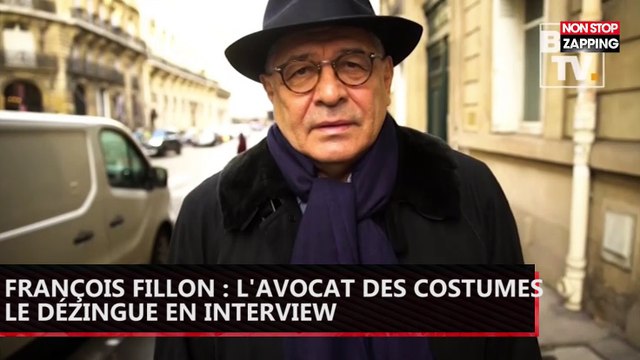 François Fillon : l'avocat des costumes le dézingue en interview (vidéo)