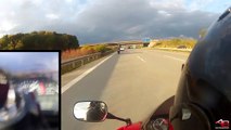 CBR 600 RR vs R6 vs C 63 AMG Coupe TOP SPEED [1080p - GoPro Hero]