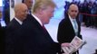 À Davos, Trump rassure ses partenaires mais attaque (encore) la presse