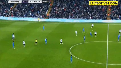 Trezeguet Goal HD - Besiktas 2-1	Kasimpasa 26.01.2018