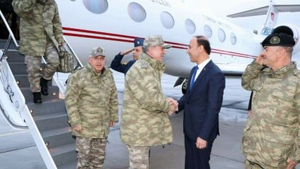 Genelkurmay Başkanı Akar, Şanlıurfa’da incelemelerde bulundu