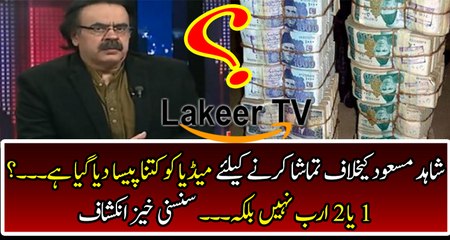 Intense Revelation about campaign against Dr Shahid Masood