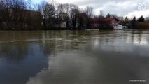 Crue : Joinville-le-Pont (Val-de-Marne) est inonde