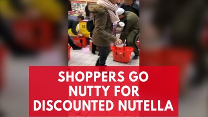 Nutella sales spark chaos in French supermarkets