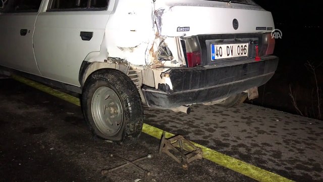 Trafik kazası: 1 ölü ,1 yaralı - AKSARAY