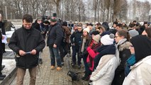 Cérémonie hommage de la délégation normande en mémoire des victimes