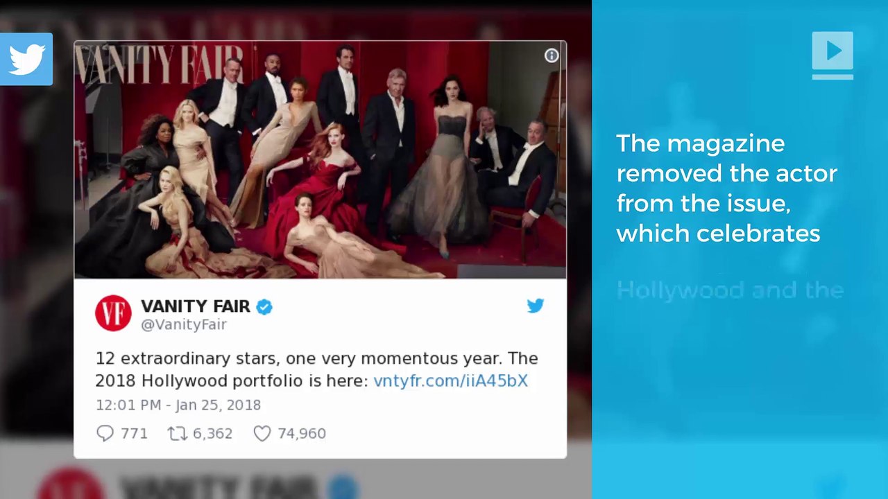 Vanity Fair Removes James Franco From Hollywood Issue