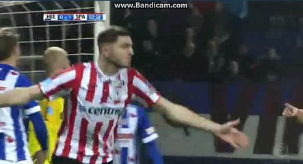 Julian Chabot Goal Heerenveen 0-1 Sparta Rotterdam