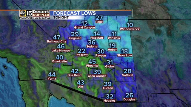 Warmer temperatures this weekend