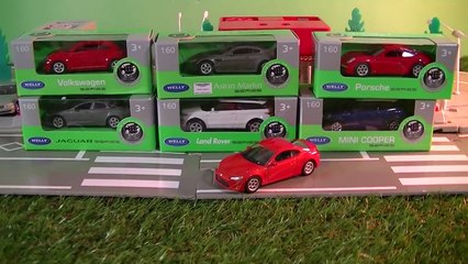 unboxing 10 different Welly Diecast car (00886 z)