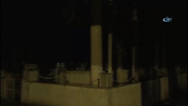 Reyhanlı'da Mezarlık Yakınlarına Roket Düştü