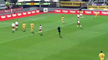 Autret Goal HD -Nancy	0-1	Brest 26.01.2018