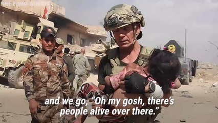 Soldier Has Moving Reunion With Little Girl He Rescued In Iraq