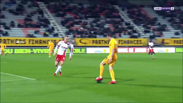 0-2 Édouard Butin Goal France Ligue 2 - 26.01.2018 AS Nancy-Lorraine 0-2 Stade Brestois