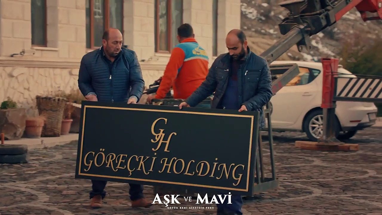 Aşk ve Mavi 50.Bölüm - Göreçki Holding, tabelasından da oluyor!