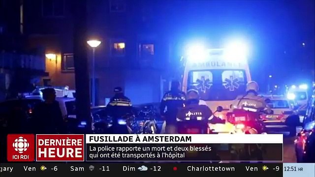 Fusillade à Amsterdam: Un premier bilan fait état d'au moins un mort et deux blessés