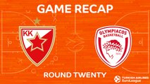 Highlights: Crvena Zvezda mts Belgrade - Olympiacos Piraeus