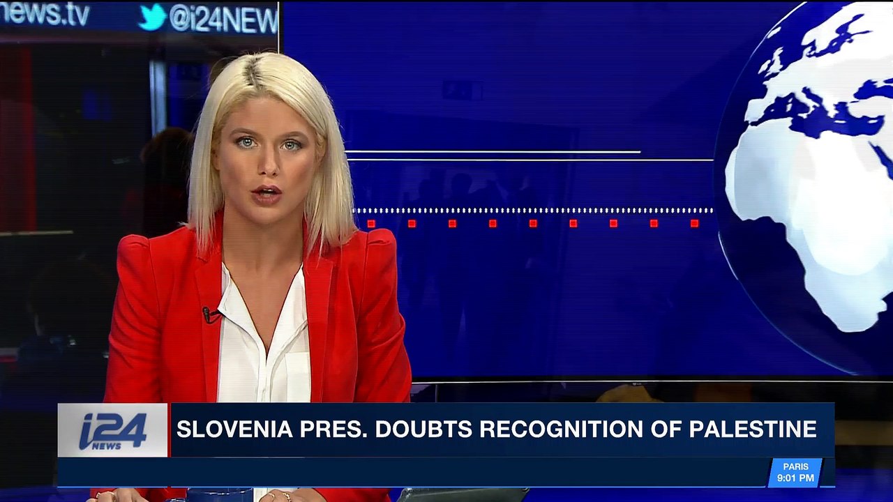 i24NEWS DESK | Slovenia Pres. doubts recognition of Palestine | Friday, January 26th 2018