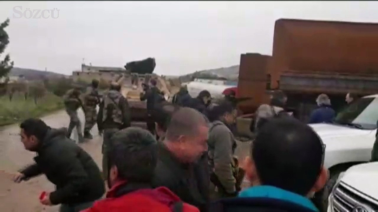 Terör örgütünden gazetecilere taciz ateşi