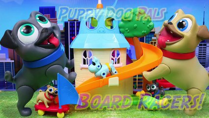 Puppy Dog Pals Bingo and Rolly are in Their New Doghouse