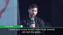 Messi putting Barcelona achievements above personal glory