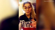 Geordie Shore's Chloe Ferry tries to inject her lips