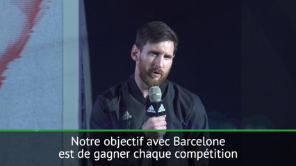 Barça - Messi: "Mon objectif n'est pas de remporter des prix individuels"