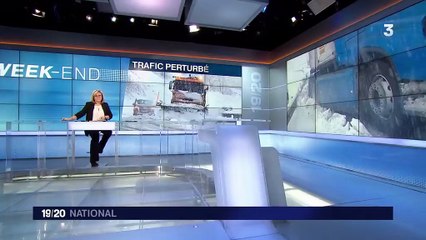 Haute-Loire : le trafic paralysé par la neige