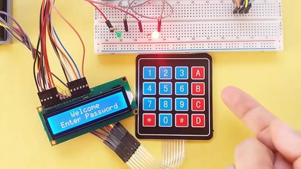 Arduino ile Güvenlik Paneli (Keypad ve LCD)