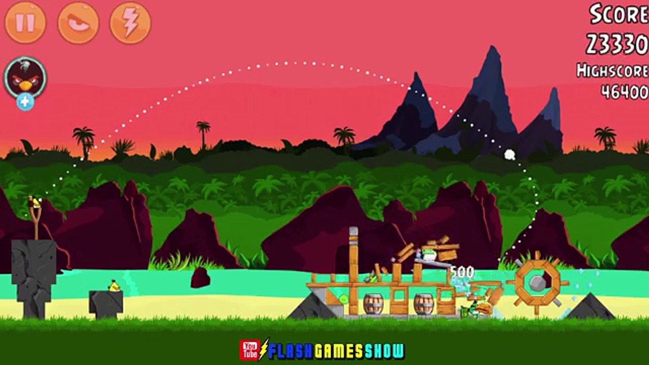 Angry Birds - Surf And Turf Mobile Game Walkthrough All Levels Three Stars