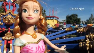 FROZEN Elsa & Anna at Walt DISNEY Worlds Magic Kingdom exploring Princess Fairytale Hall & More