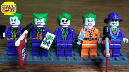 LEGO Batman Complete Joker Minifigures Collection (2006 - new)