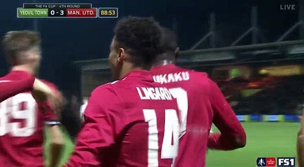 Jesse Lingard  Goal HD - Yeovil	0-3	Manchester United 26.01.2018