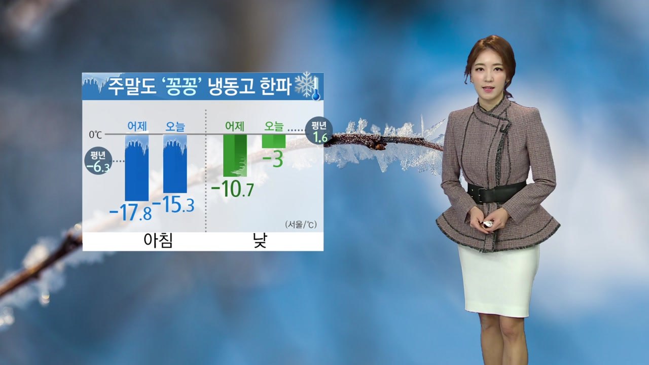 [날씨] 주말도 냉동고 한파...전국 대부분 건조특보 / YTN