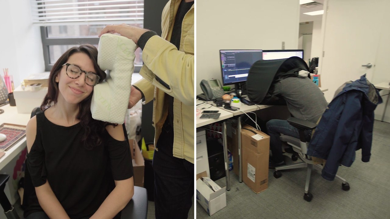 These Items Are Essential For Napping At Work