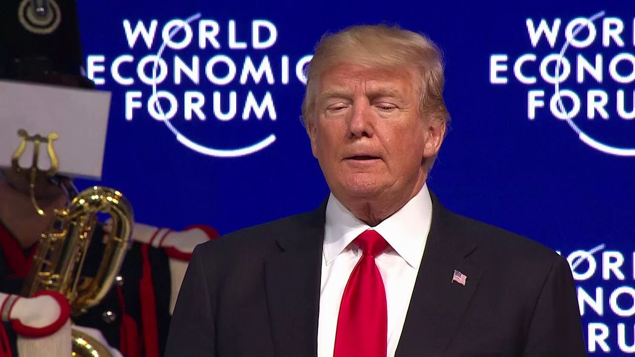 Trump surpreende Davos